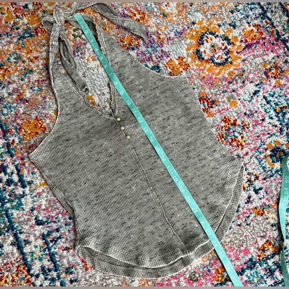Anthropologie Pilcro Henley Moss Halter Top Women’s - Picture 15 of 15